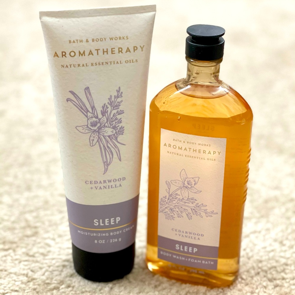 BATH AND BODY WORKS aromatherapy sleep bundle